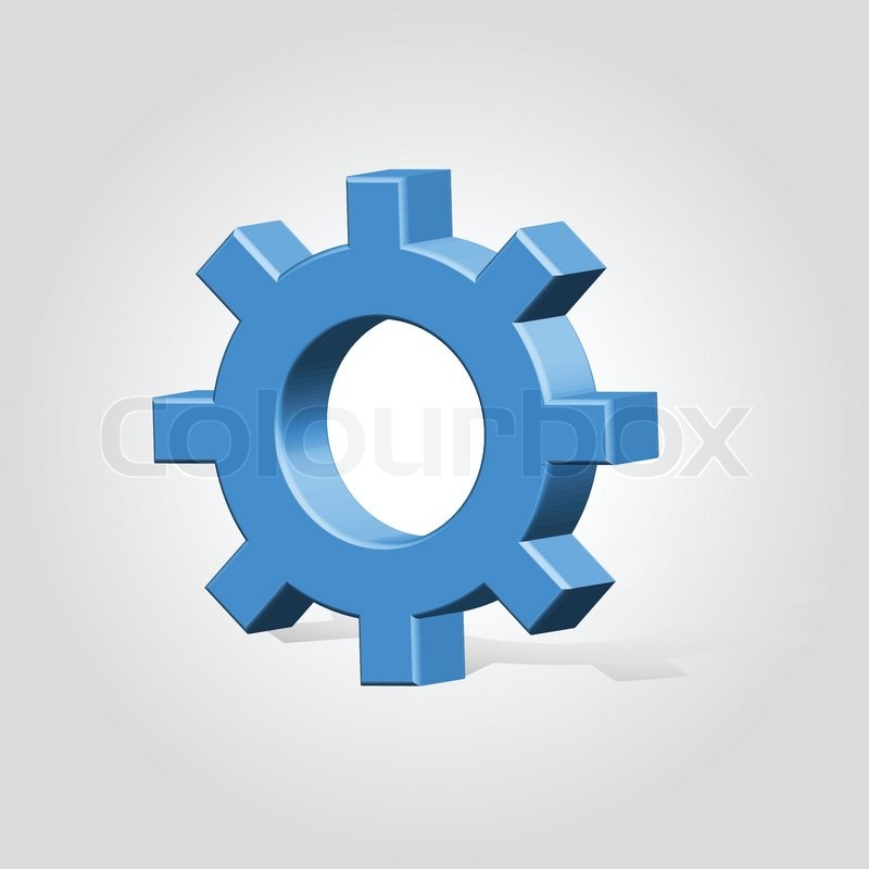 800x800 Settings Wheel Illustration Icon Stock Vector Colourbox