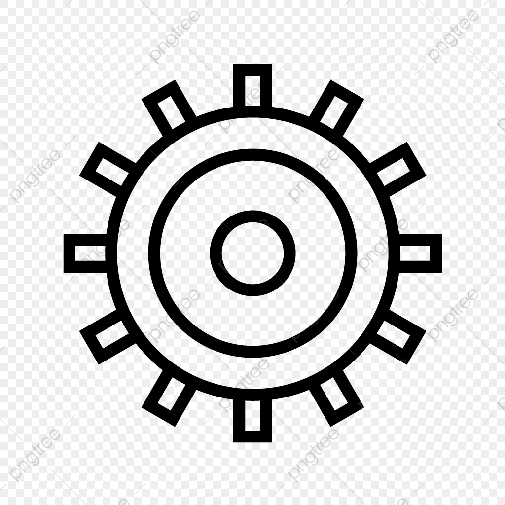1024x1024 Vector Settings Icon, Cog Wheel Icon, Configure Icon, Options Icon