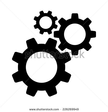 450x470 Free Collection Of Setting Clipart Gear Wheel Download