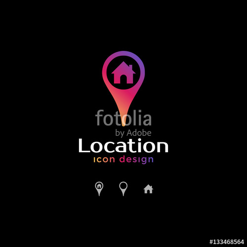Settlement Icon Location Icon For Map Stock Image And Royalty 500x500 Settlement Icon Location Icon For Map Stock Image And Royalty