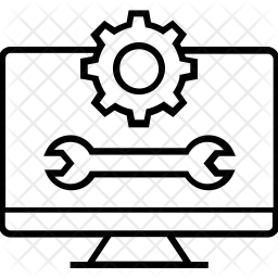 256x256 System Setup Icon Of Line Style