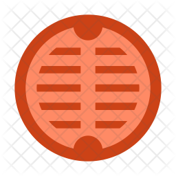 256x256 Sewer Icon Of Flat Style