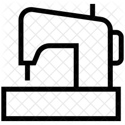 256x256 Sewing Icon Of Line Style