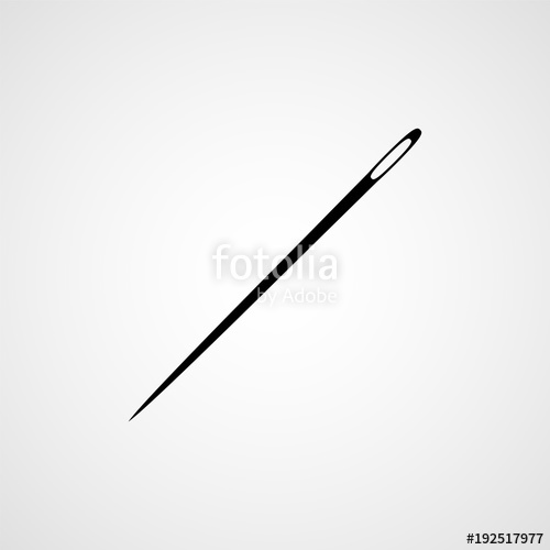 500x500 Sewing Needle Icon Stock Image And Royalty Free Vector