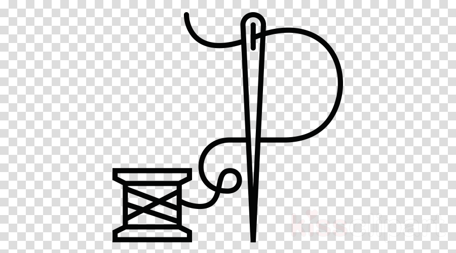 900x500 Needle And Thread Icon Clipart Hand Sewing Needles Computer Icons