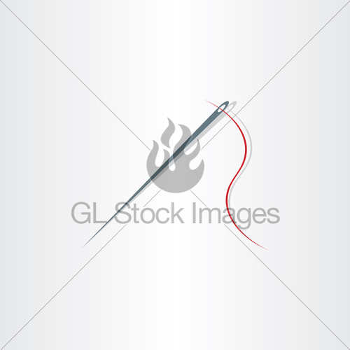 500x500 Needle Icon Vector Design Element Gl Stock Images