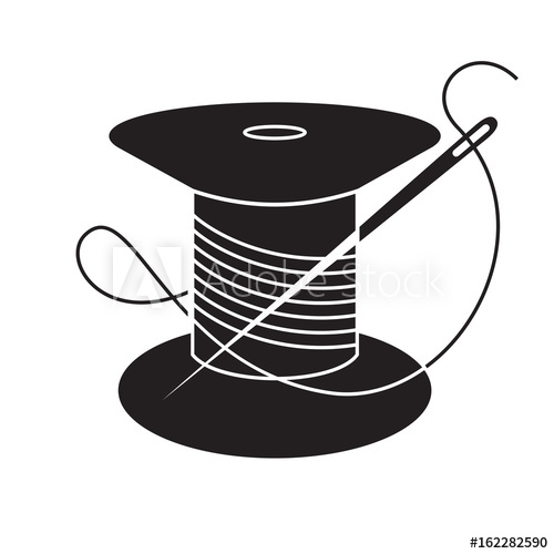 500x500 Needle Icon Needle With Thread Sewing Needle Needle For Sewing