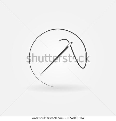 450x470 Needle Icon Or Logo