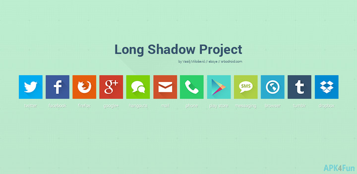 720x352 Download Long Shadow Icon Pack Apk