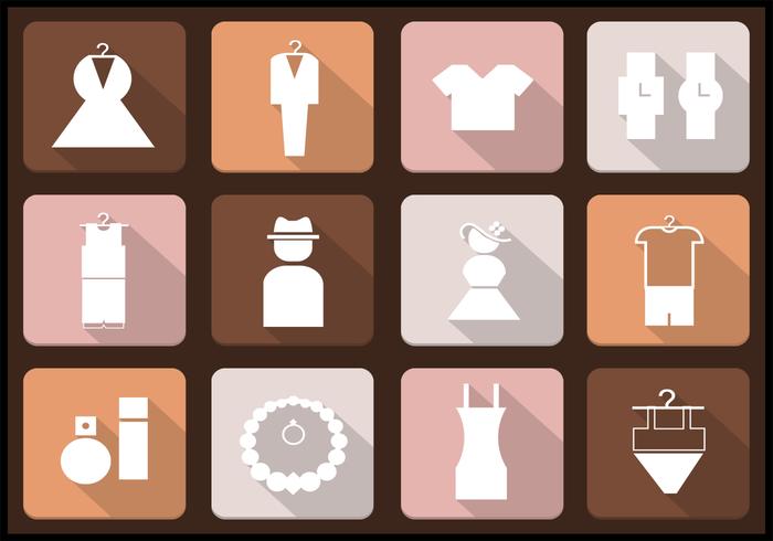 700x490 Long Shadow Fashion Icon Pack