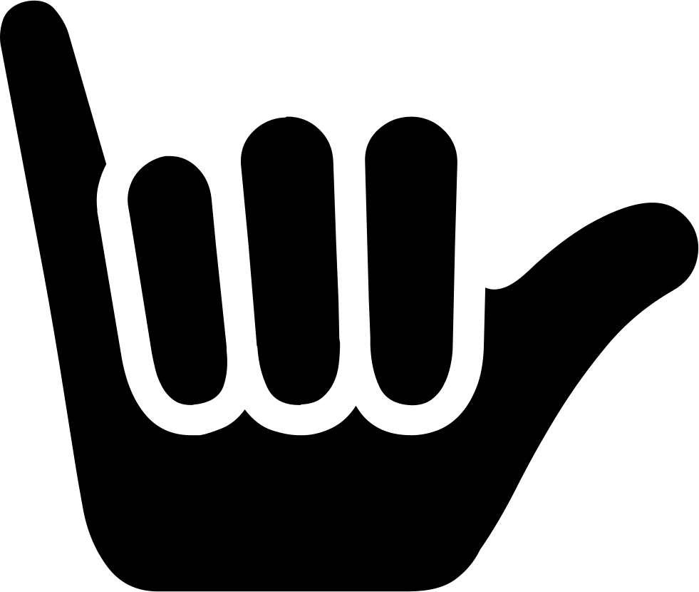 981x830 Shaka Sign Png Icon Free Download