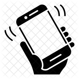 256x256 Shake Icon Of Glyph Style