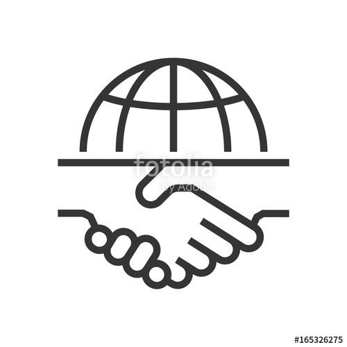 500x500 Hand Shake Icon Stock Image And Royalty Free Vector