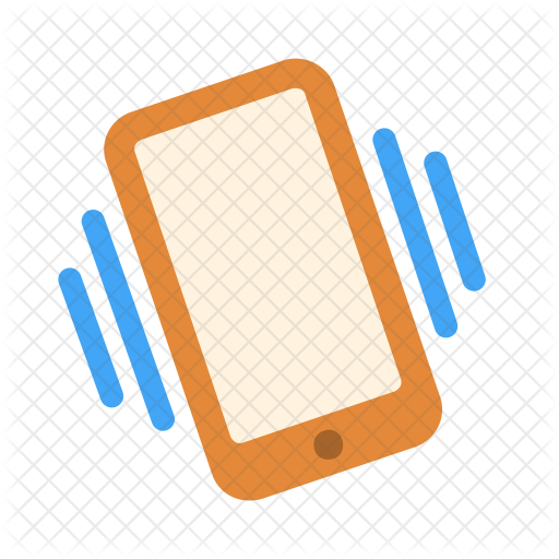 512x512 Shake Phone Icon Of Flat Style