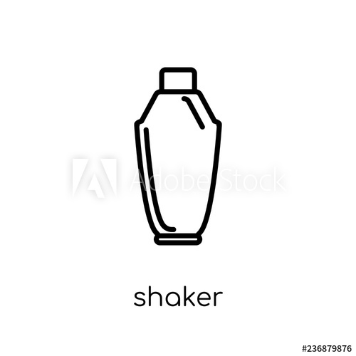 500x500 Shaker Icon From Drinks Collection