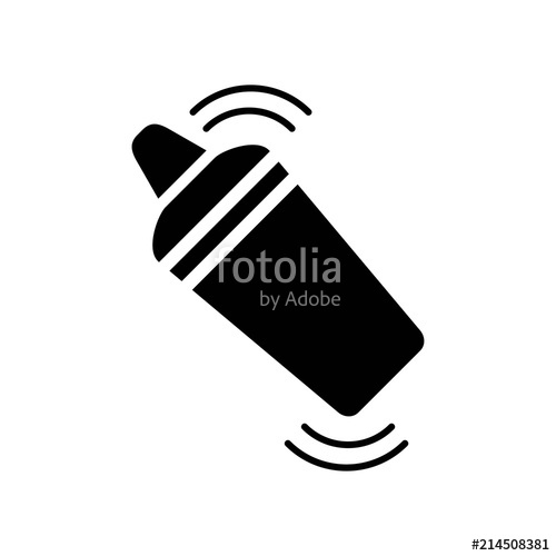 500x500 Shaker Icon Vector Icon Simple Element Illustration Shaker