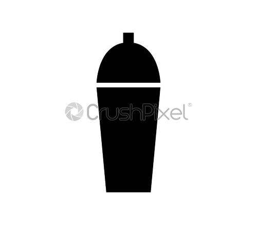 500x438 Cocktail Shaker Icon, Stock Vector Crushpixel