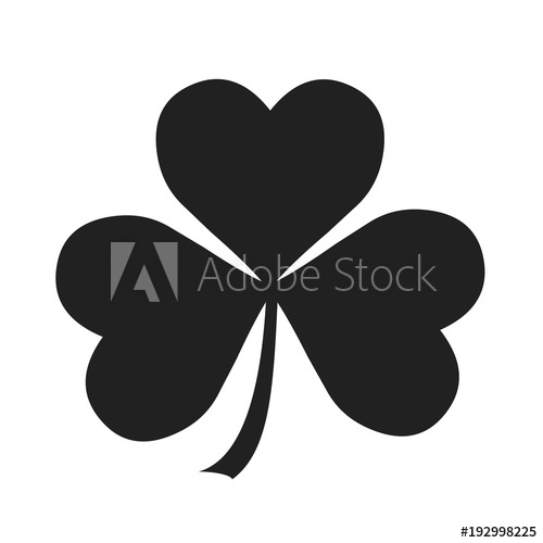 500x500 Simple Shamrock Icon