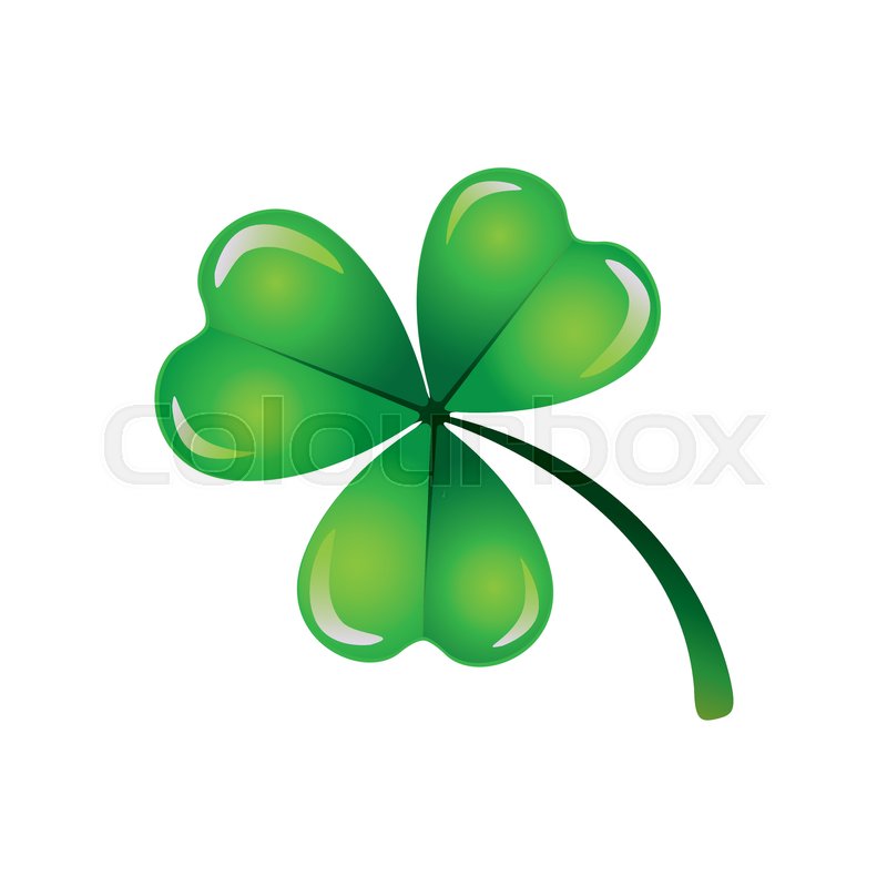 800x800 Clover Or Shamrock Icon Image Vector Stock Vector Colourbox