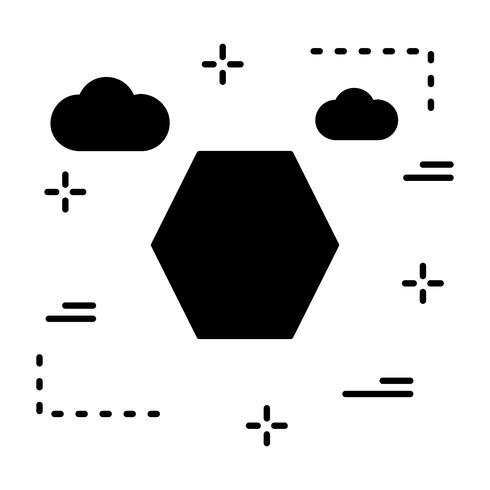 490x490 Vector Heptagon Geometric Shape Icon