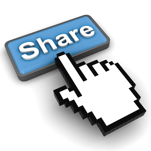 500x500 Share Button Icon