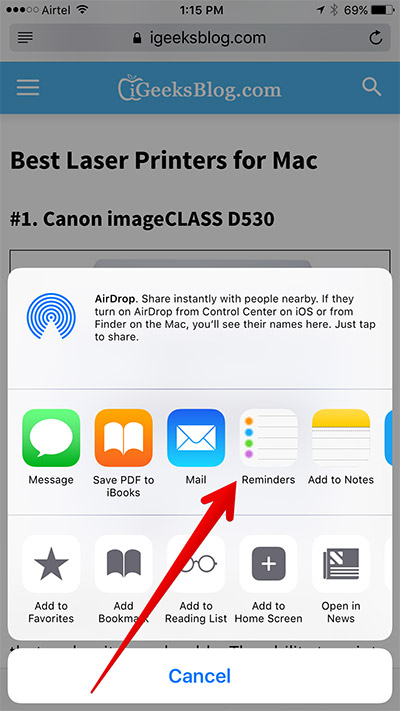 400x711 How To Customize Share Sheet Menu On Iphone And Ipad