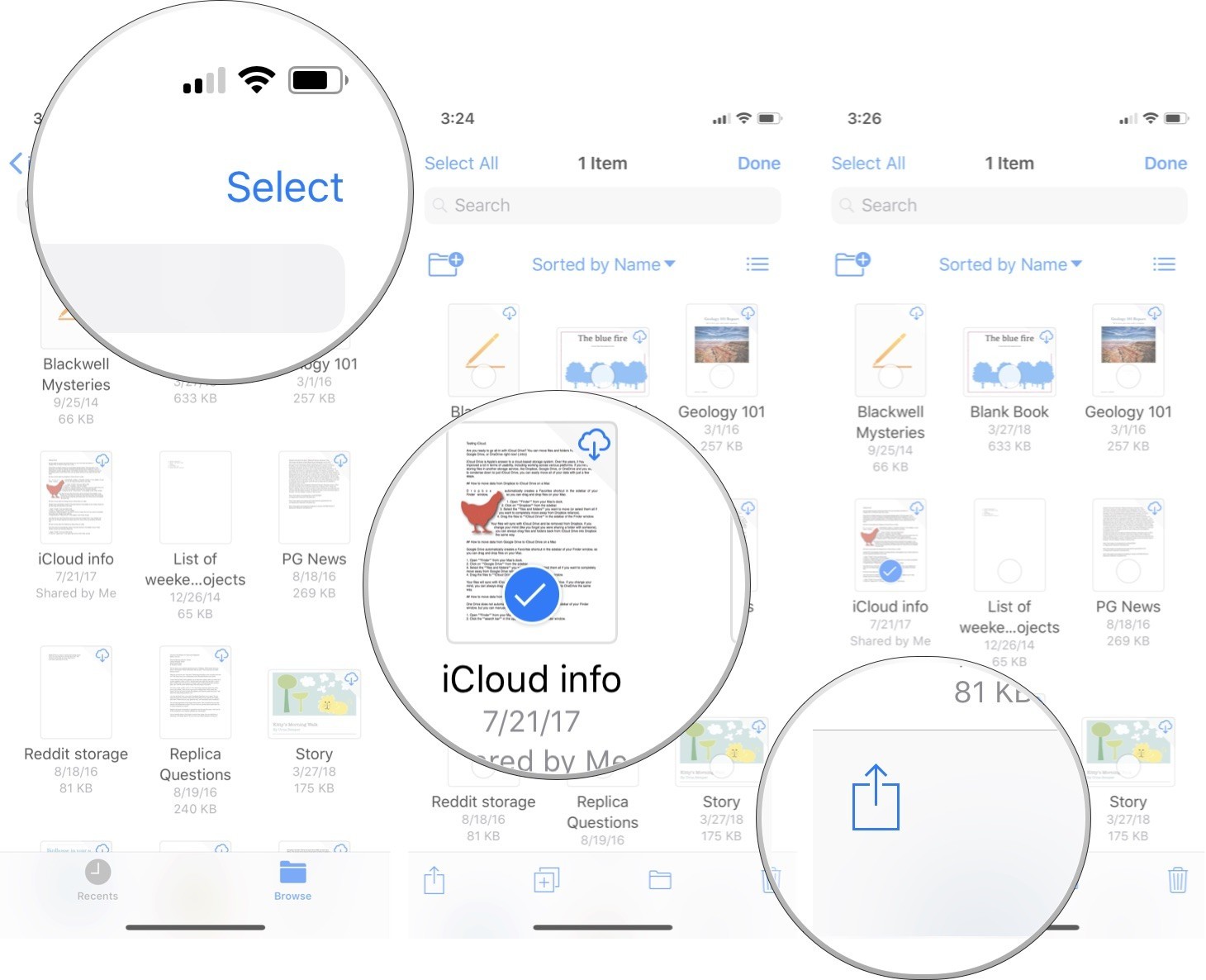 1460x1186 How To Share A Document In Icloud Drive On Iphone, Ipad, And Mac