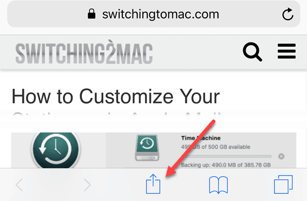 600x392 Save A Safari Webpage To Iphoneipad Home Screen
