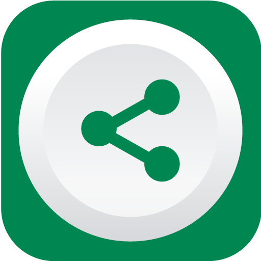 512x512 Green Share Icon