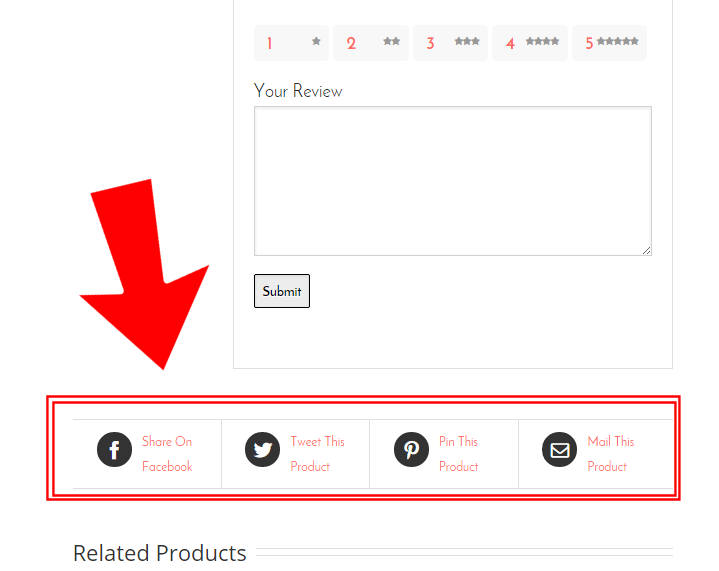 719x571 Woocommerce Avada Social Sharing Product Category