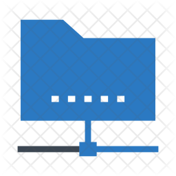256x256 Shared Folder Icon Of Flat Style