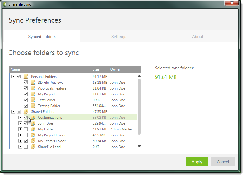Sync For Windows User Guide 835x605 Sync For Windows User Guide