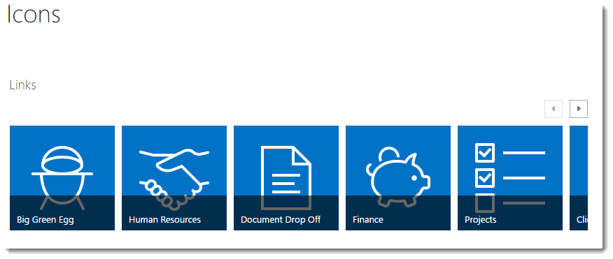 876x371 Duplicating Sharepoint Icon Navigation Ableblue Llc