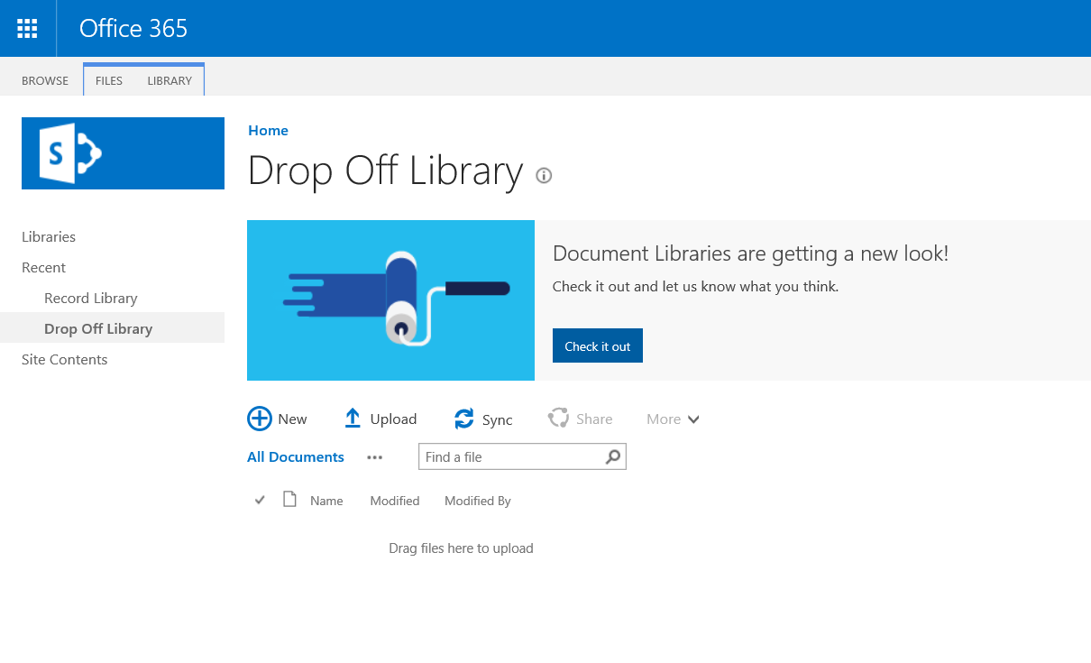 1210x735 Office Sharepoint The Records Center All The Different