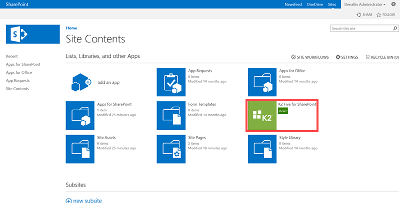 800x407 Manually Adding The For Sharepoint App To The App Catalog