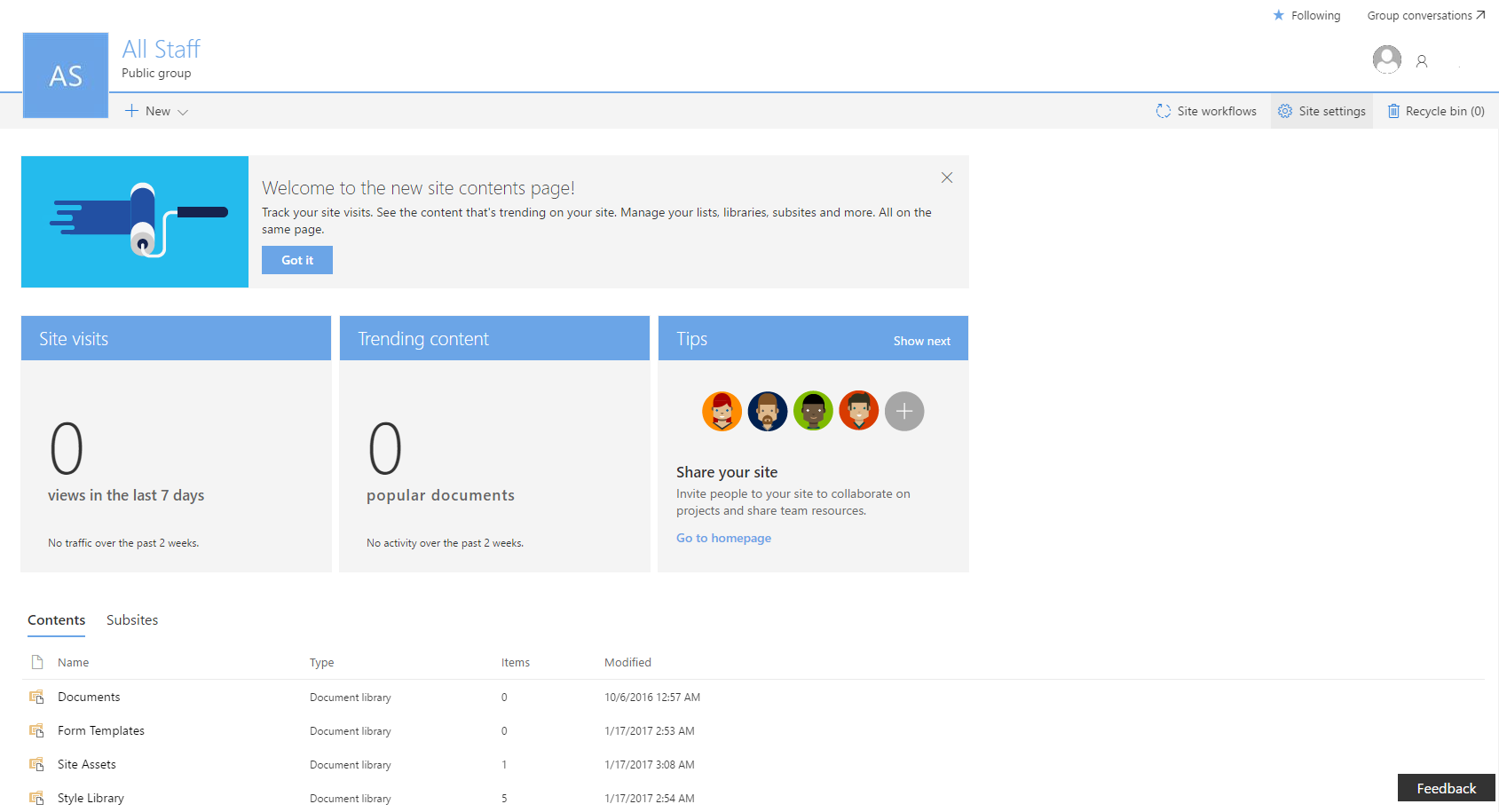 1689x915 Create A Company Wide Shared Calendar Using Sharepoint Online