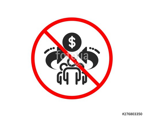 500x405 No Or Stop Sharing Economy Icon Business Group Sign Share
