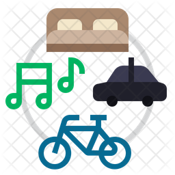 256x256 Sharing Economy Icon Of Flat Style