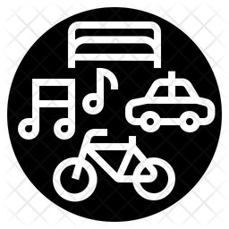 256x256 Sharing Economy Icon Of Glyph Style