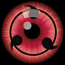 256x256 Sharingan Eyes Eye Color Changer For Naruto Game