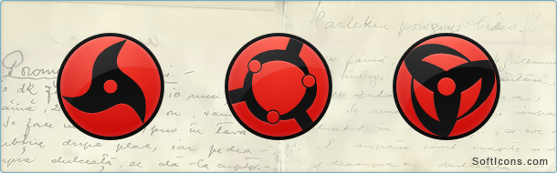 610x190 Sharingan Icons
