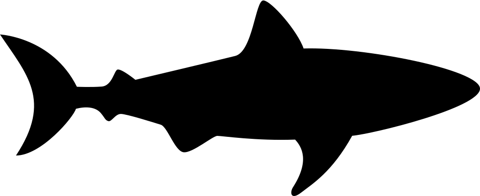 980x401 Shark Facing Right Png Icon Free Download