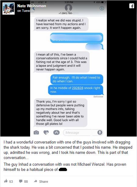 450x615 Fwc Previously Investigated Man Social Media Ties To Shark