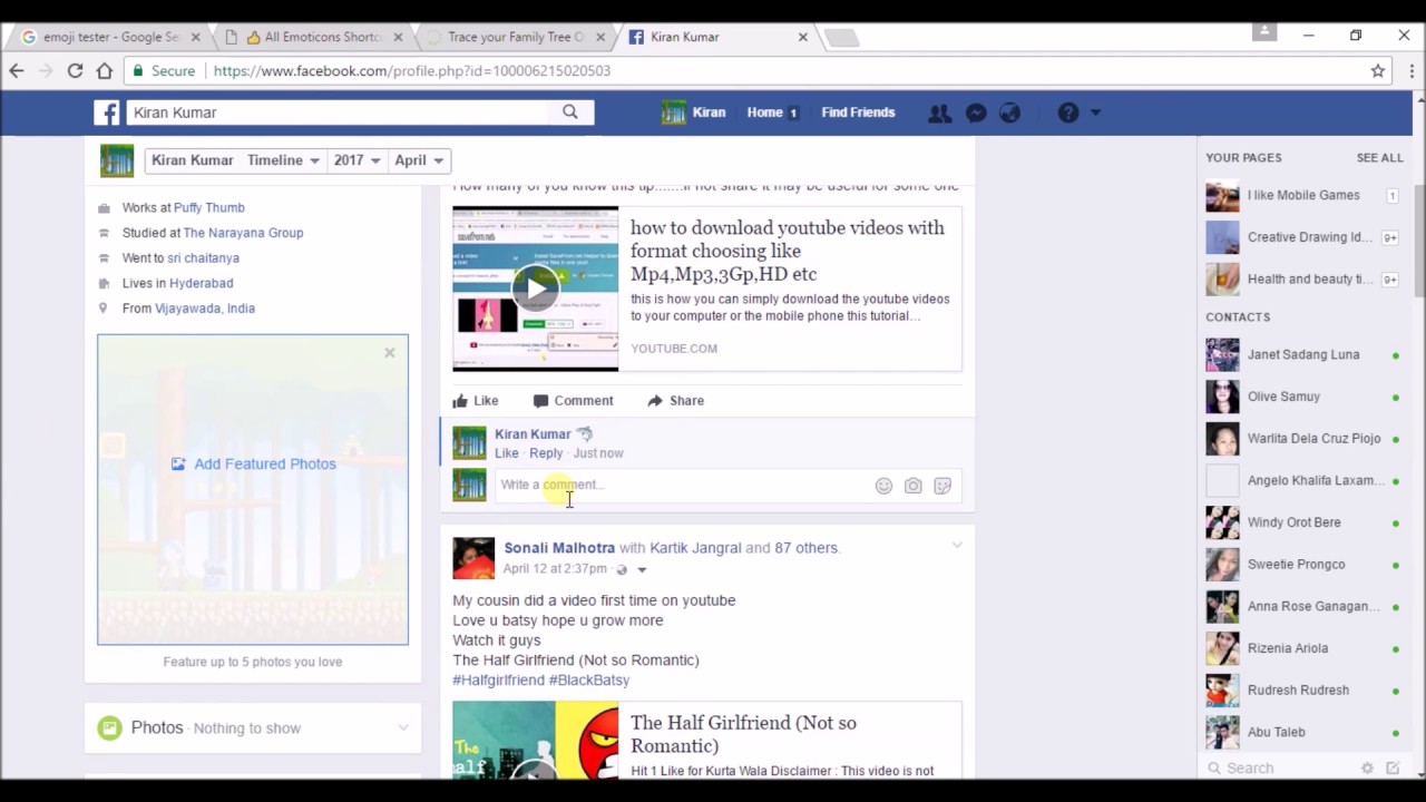 1280x720 Smiley Shortcuts For Facebook,emoji Keyboard Shortcuts For Penguin