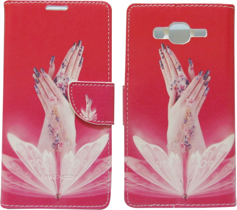 832x740 Sharp Icon Flip Cover For Samsung Galaxy