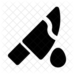 256x256 Sharp Icon Of Glyph Style