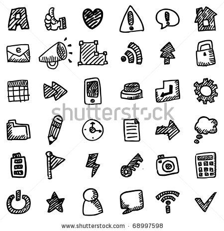 450x465 Sharpie Hand Draw Web Icon