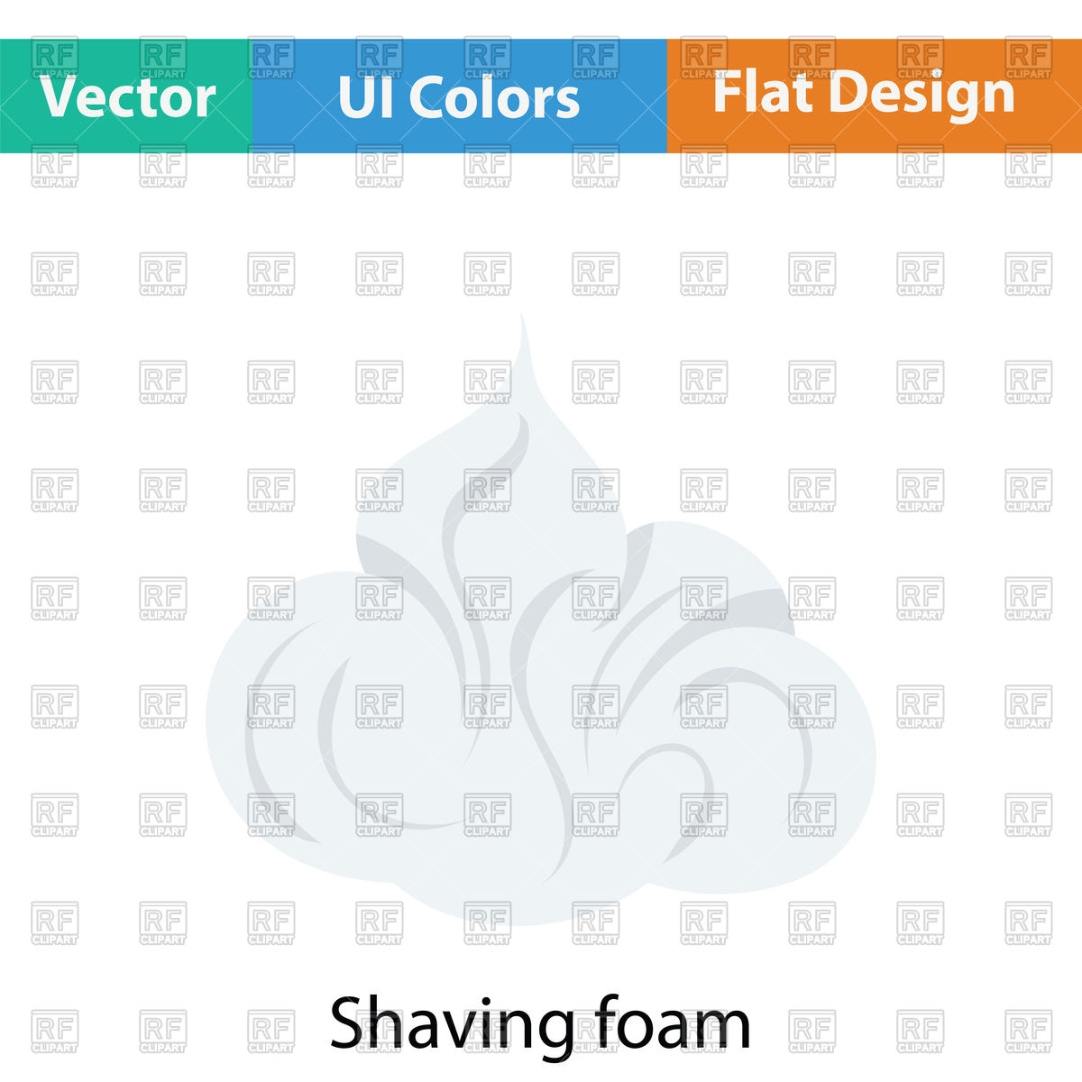 1200x1200 Shaving Foam Icon Vector Image Of Icons And Emblems Angelp