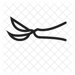 256x256 Shear Icon Of Line Style