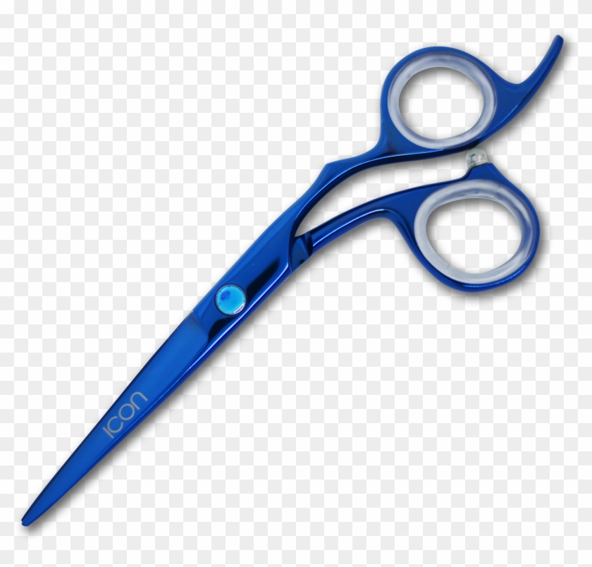 840x804 Icon Blue Crane Titanium Coated Hair Cutting Shears